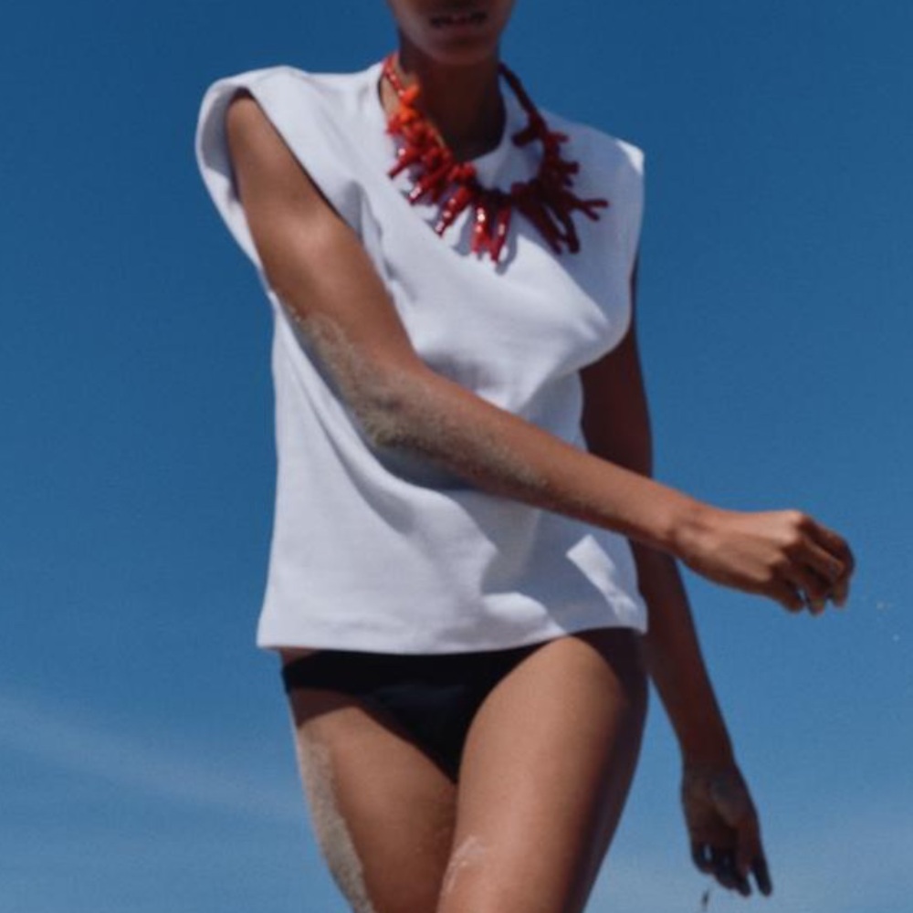 Zara White T-shirt